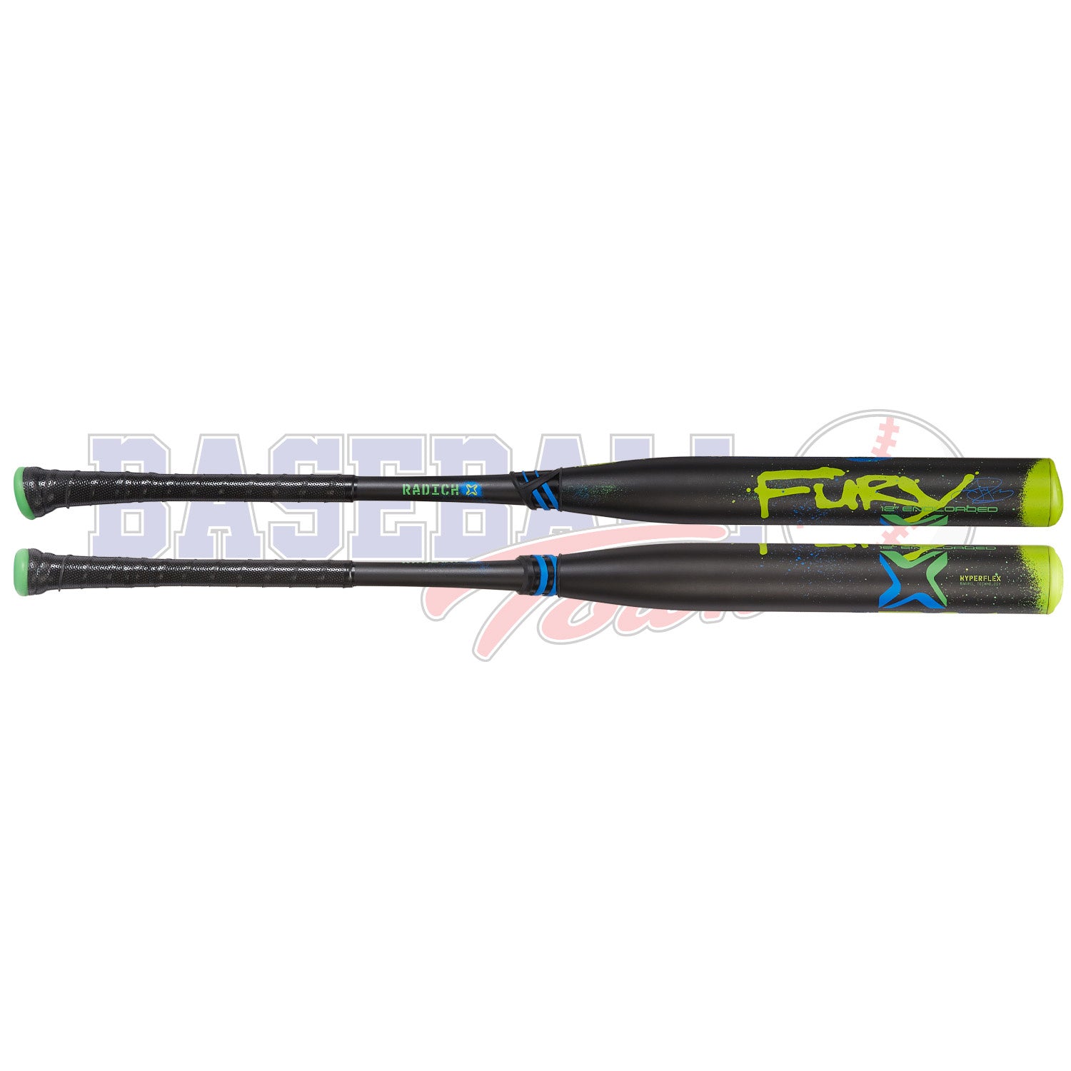 Bâton de Slowpitch Fury Radich Flared Handle USSSA Baril 12" Endload