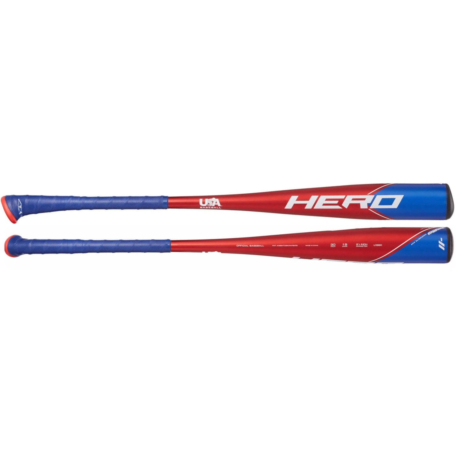 Bâton de Baseball Hero USA 2 1/2" L196K (-11)