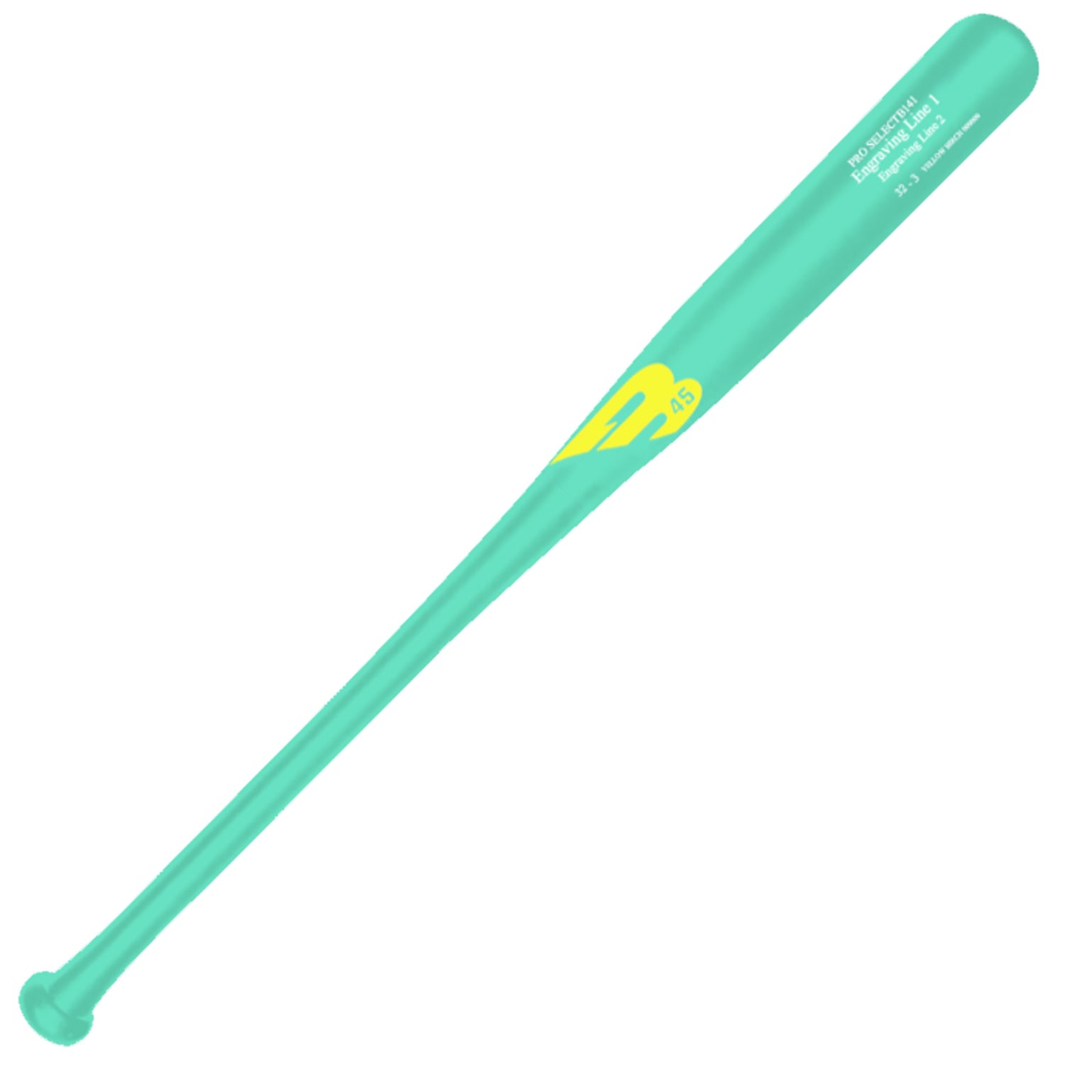 Bâton de Baseball en Bouleau B45 Pro Select B141 Minty Fresh