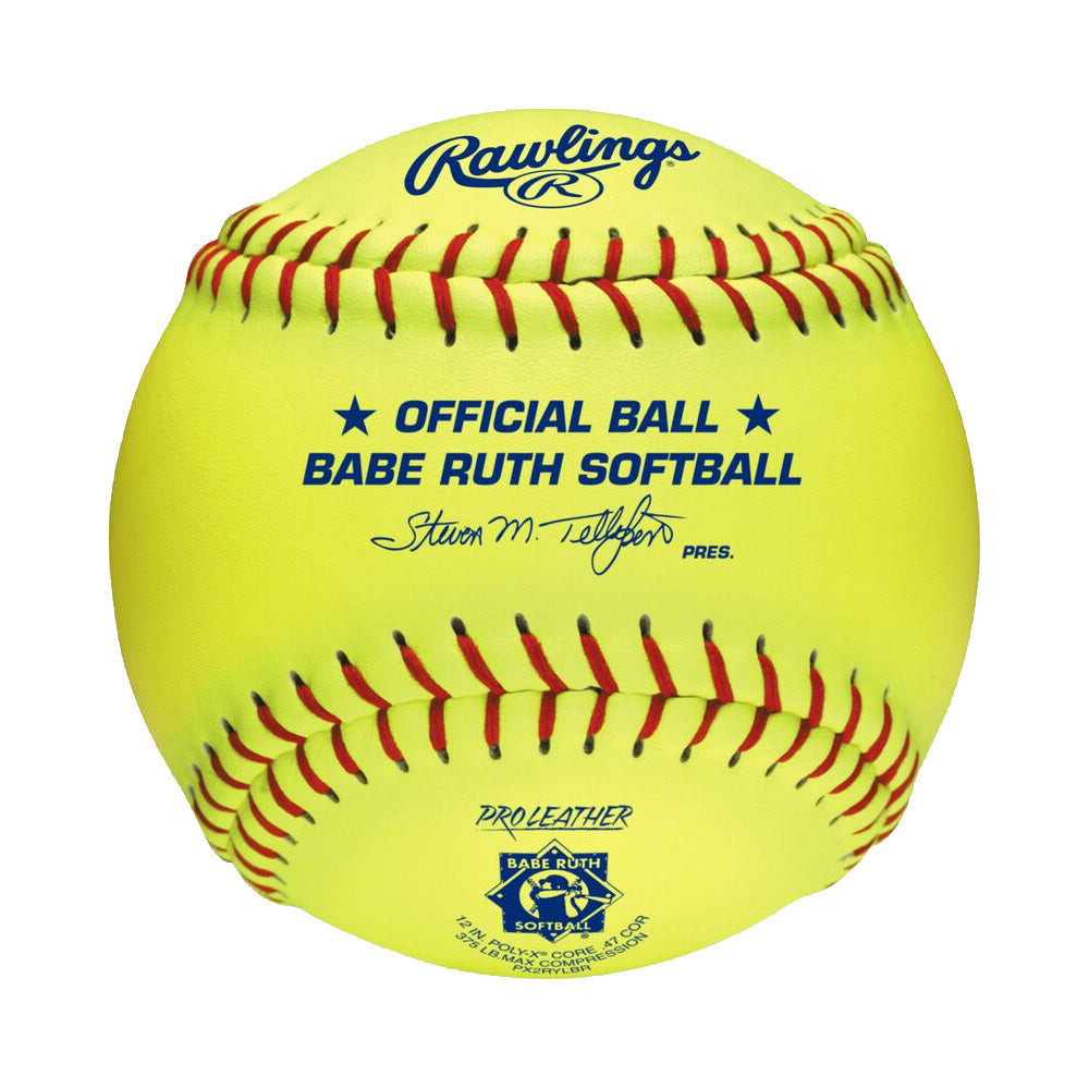 Balle de Softball Officiel Babe Ruth 12" (UN)