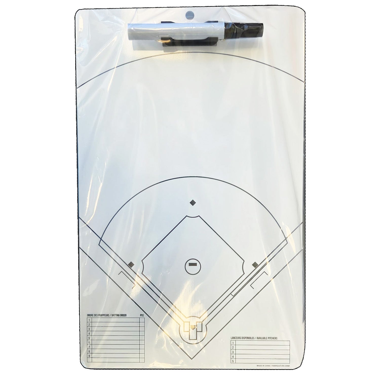 Blue Sports Baseball Clipboard