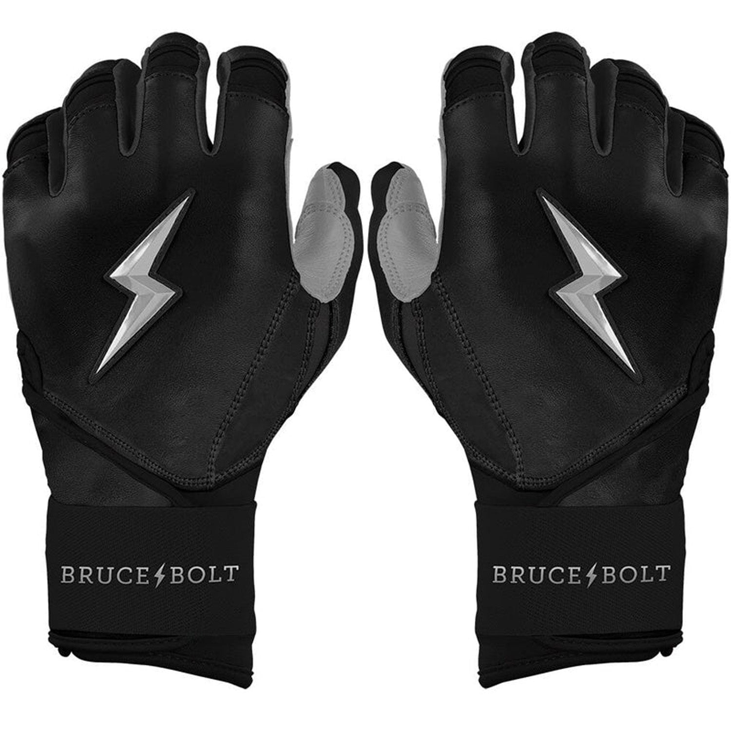 Premium Pro Long Cuff Chrome Series Batting Gloves