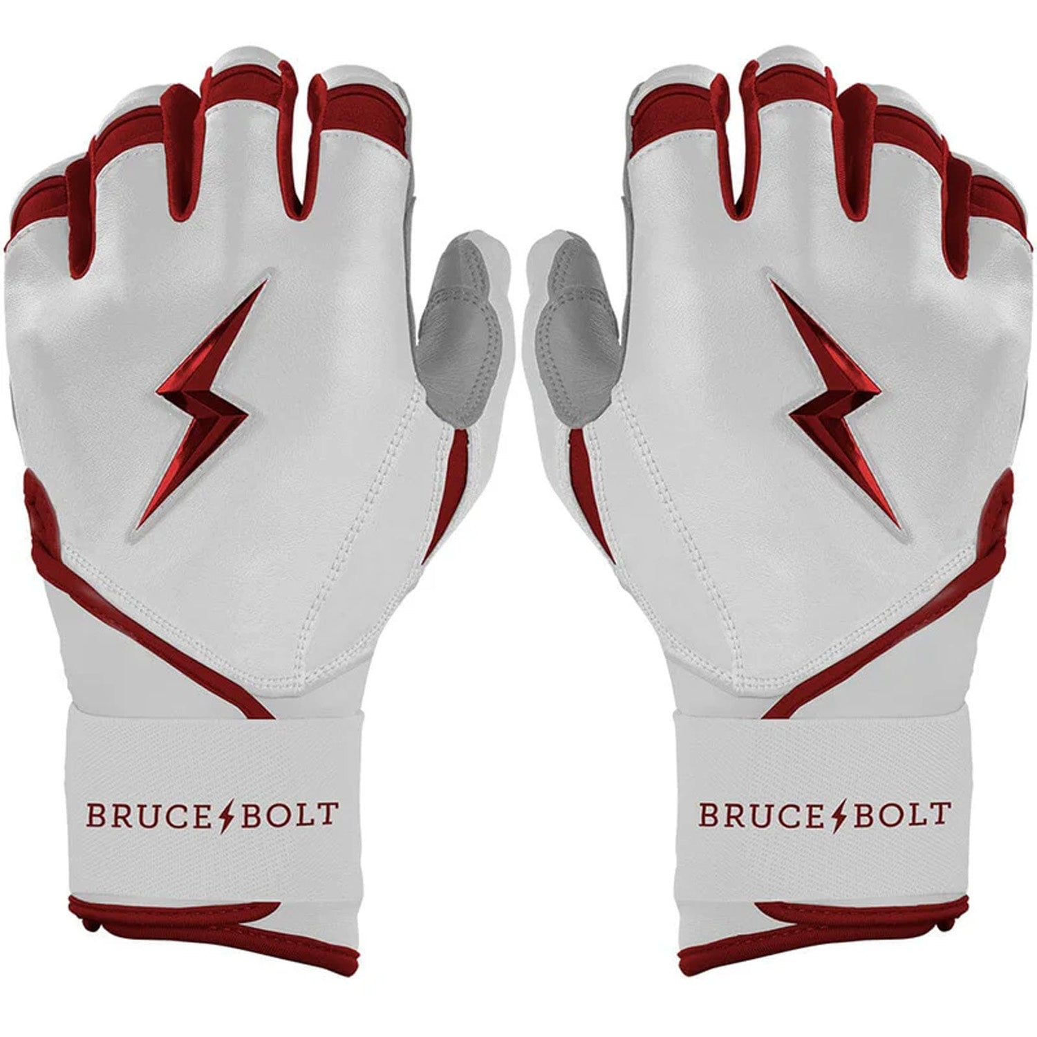 Premium Pro Long Cuff Chrome Series Batting Gloves