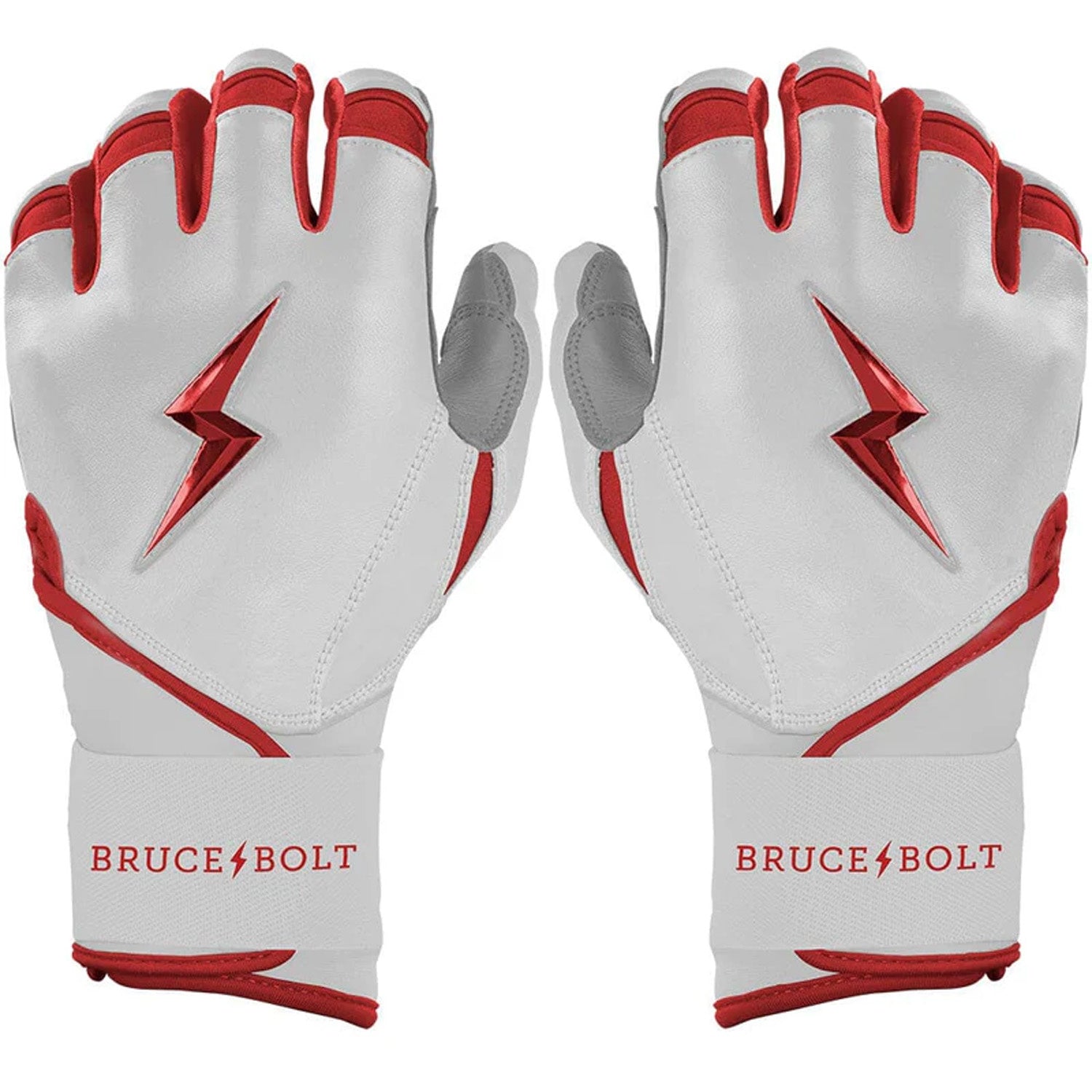 CHROME Series Long Cuff Youth Batting Gloves