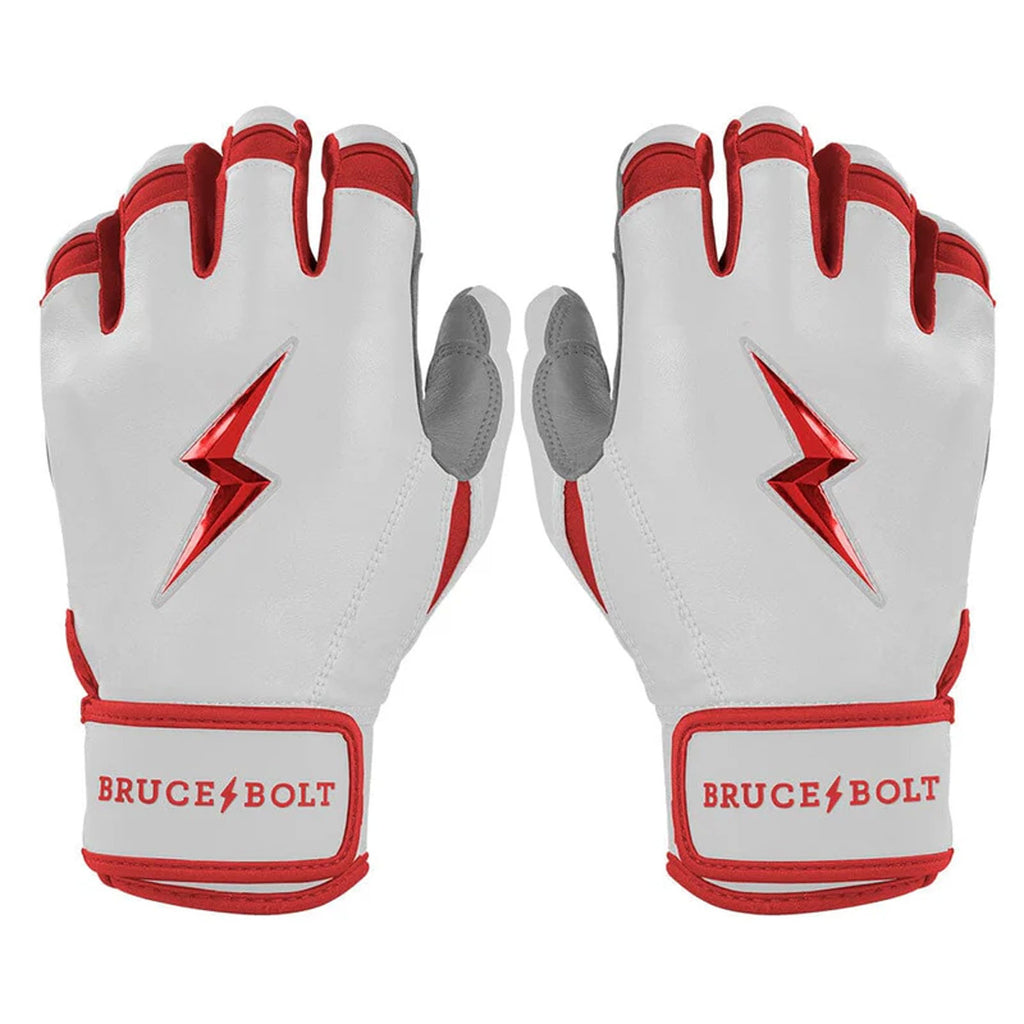 Premium Pro Short Cuff Chrome Series Batting Gloves