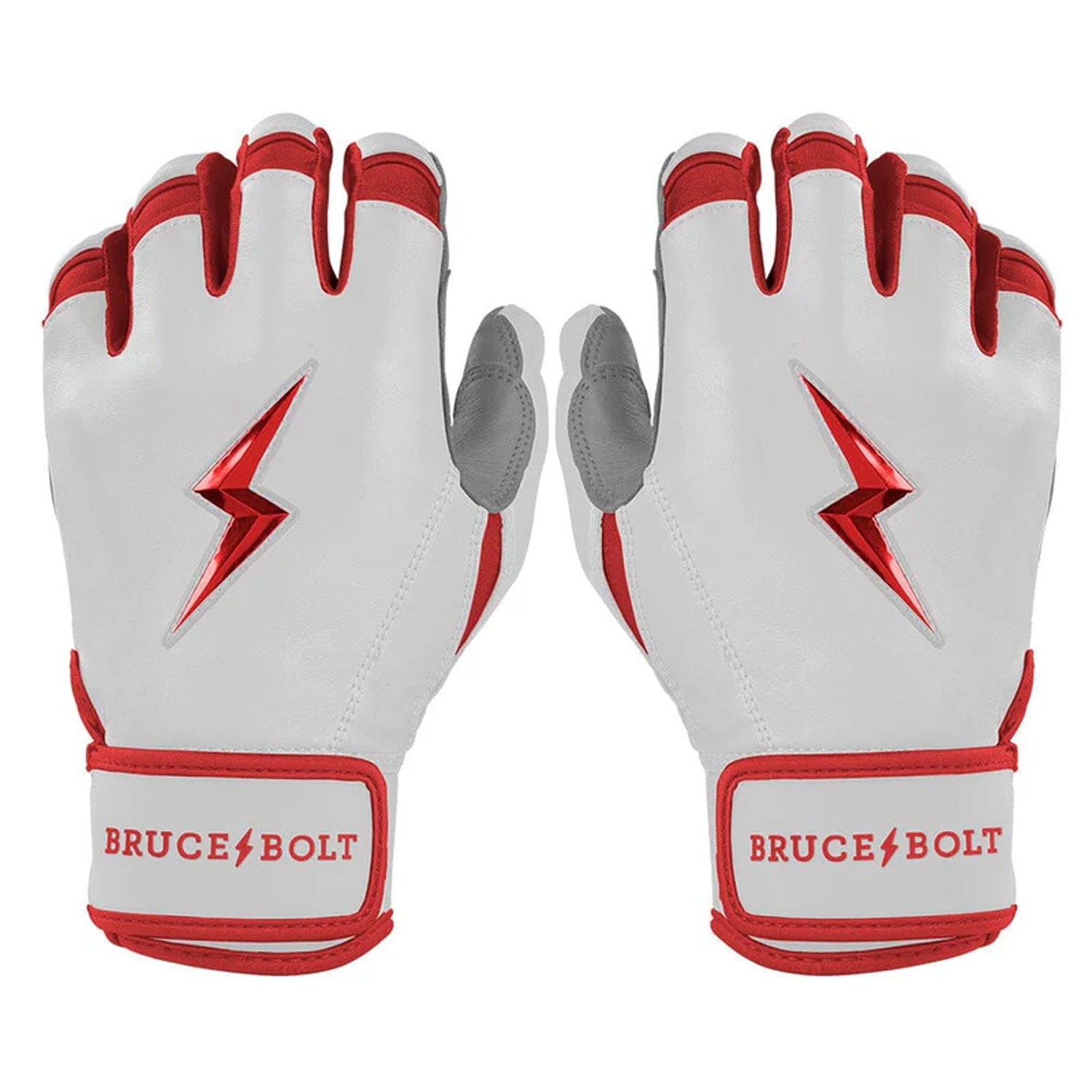Premium Pro Short Cuff Chrome Series Batting Gloves