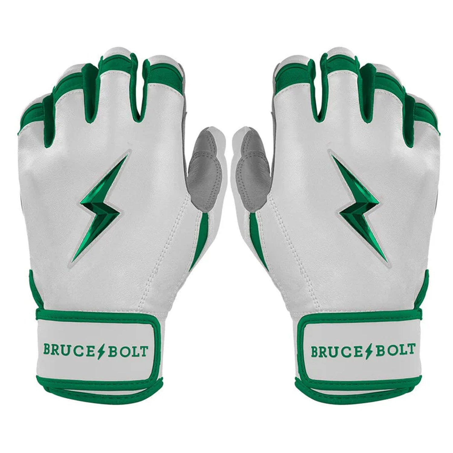 Premium Pro Short Cuff Chrome Series Youth Batting Gloves