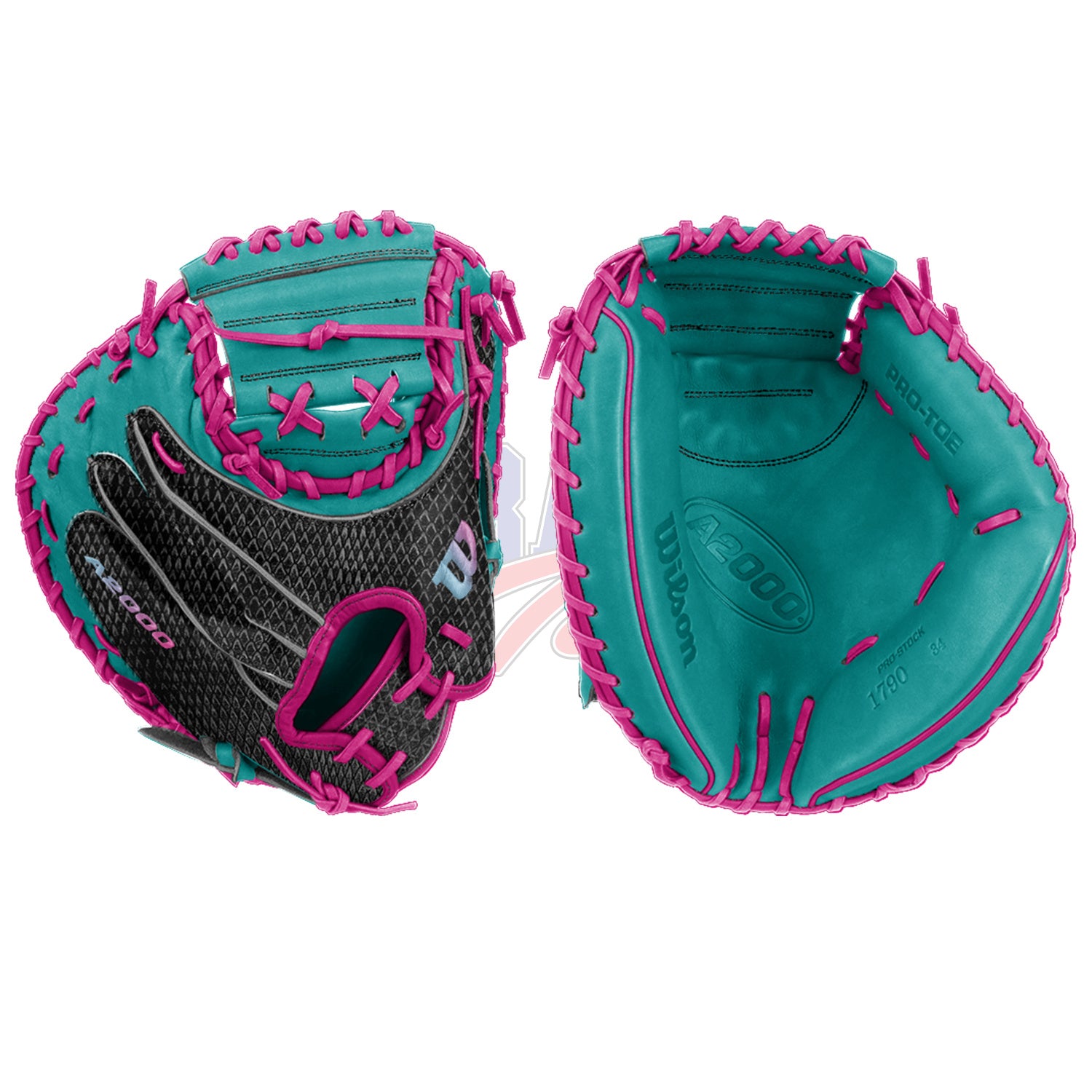 A2000 July 2024 Flashy Leather Club 1790 34" Catcher's Baseball Glove