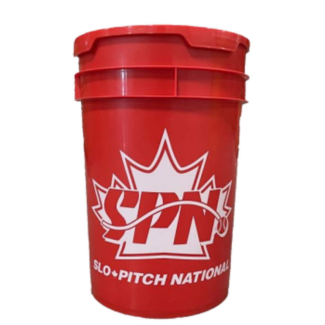 Bucket de 6 gallons Slo-Pitch National