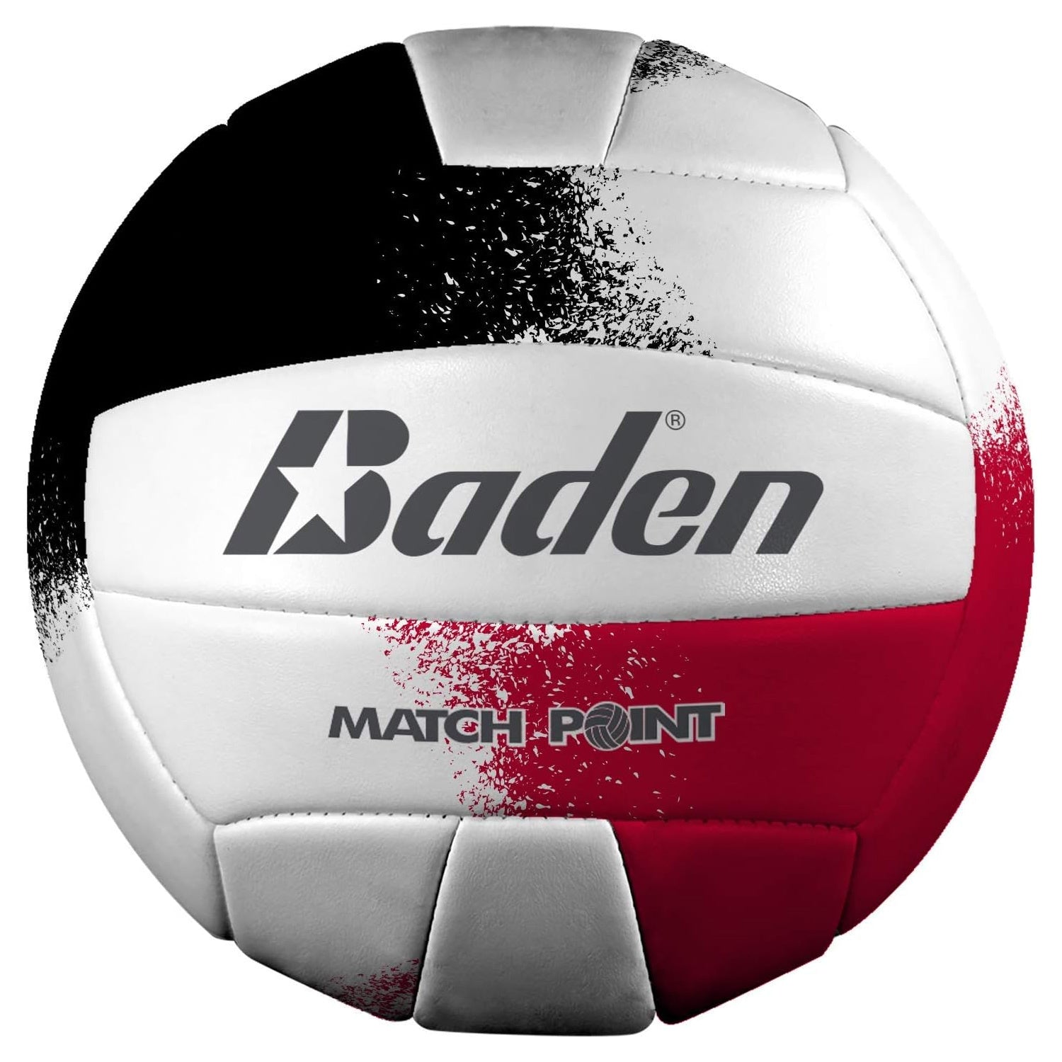 Ballon Match Point Rouge/Noir/Blanc Int./Ext.