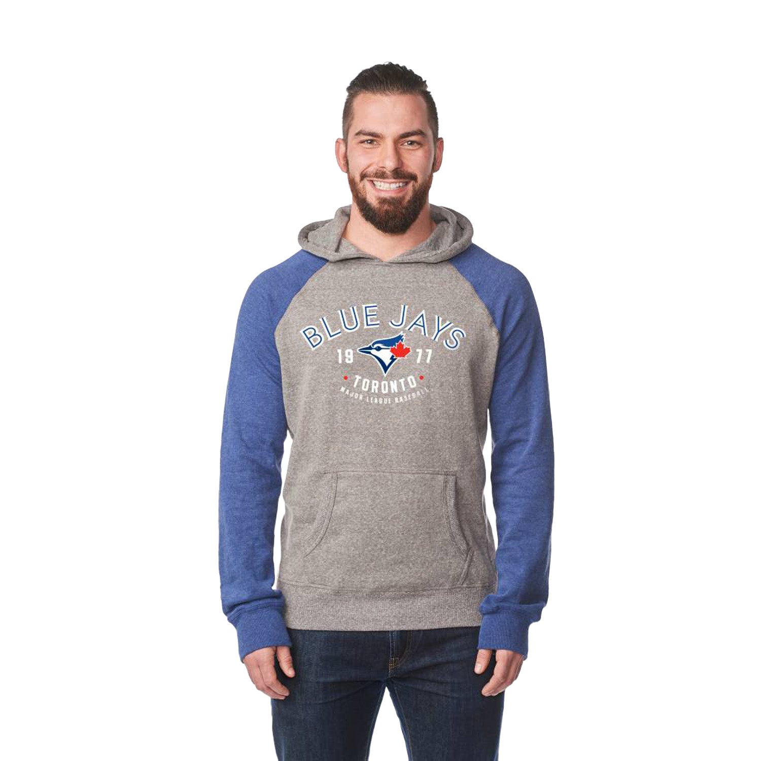 Chandail à Capuche pour Homme Blue Jays Block Hood 