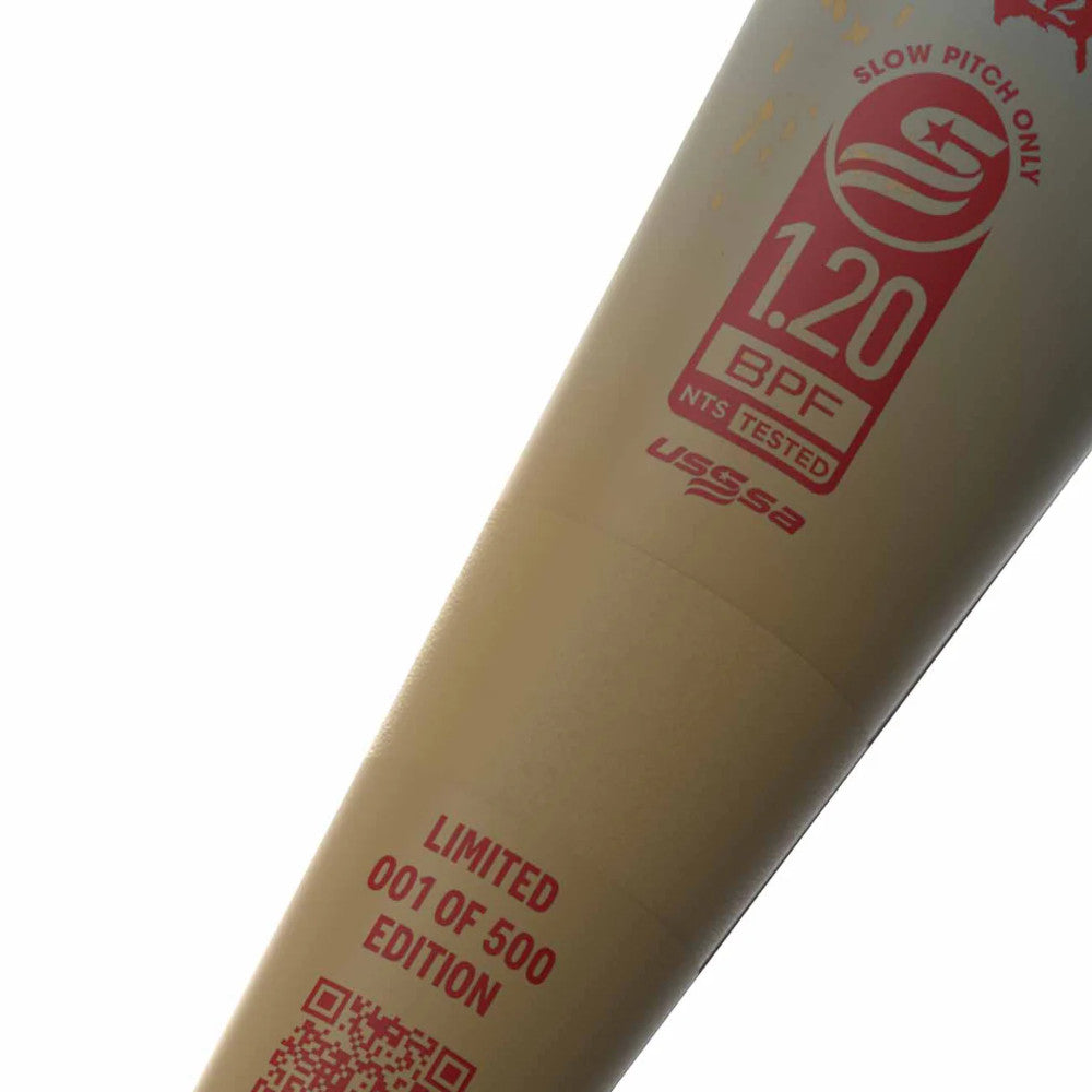Bâton de Slowpitch Combat Outdoor Bradley Jones CR-1 "Big Barrels" Baril 12" USSSA