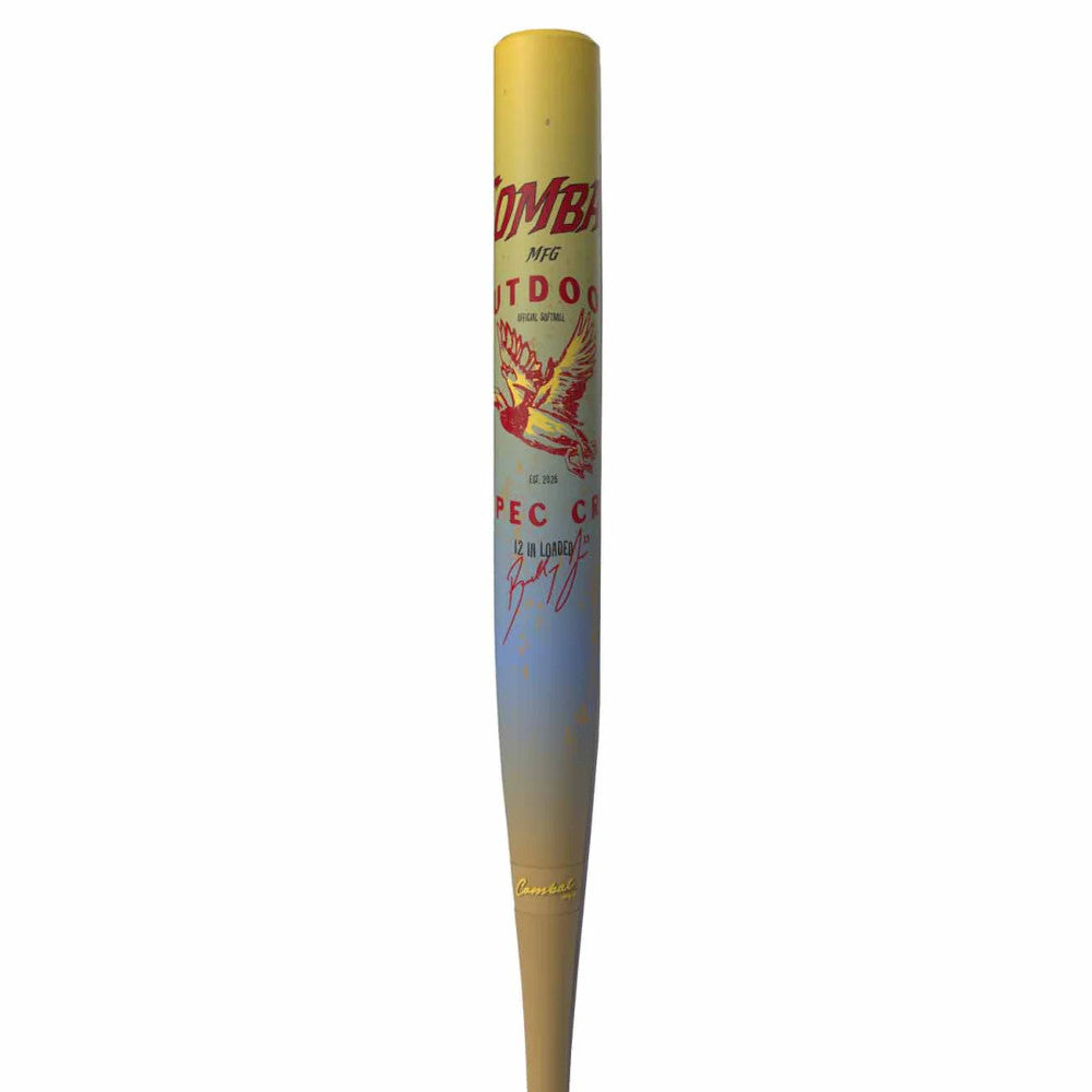 Bâton de Slowpitch Combat Outdoor Bradley Jones CR-1 "Big Barrels" Baril 12" USSSA