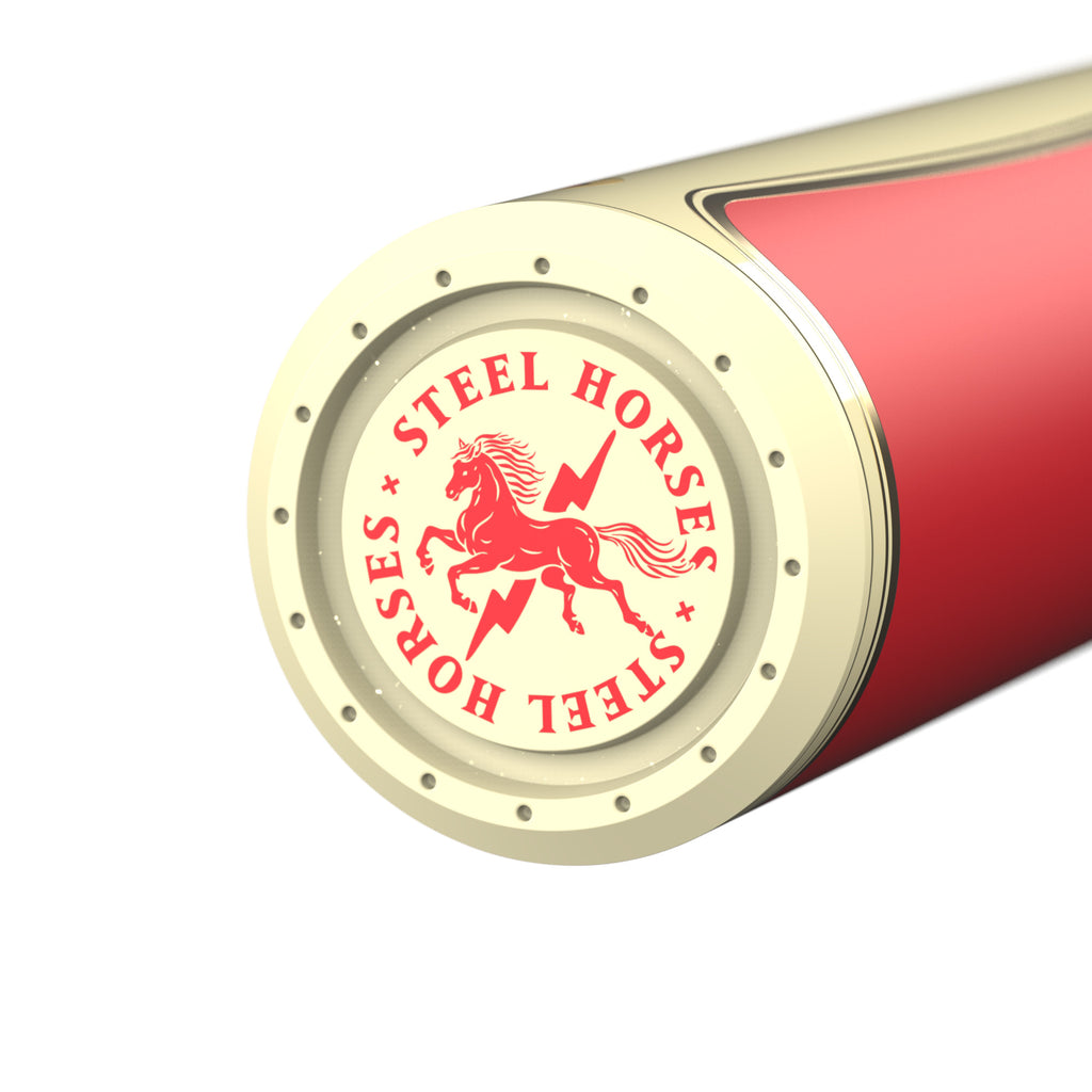 Combat Steel Horses Red Rider BBCOR Baseball Bat (-3)