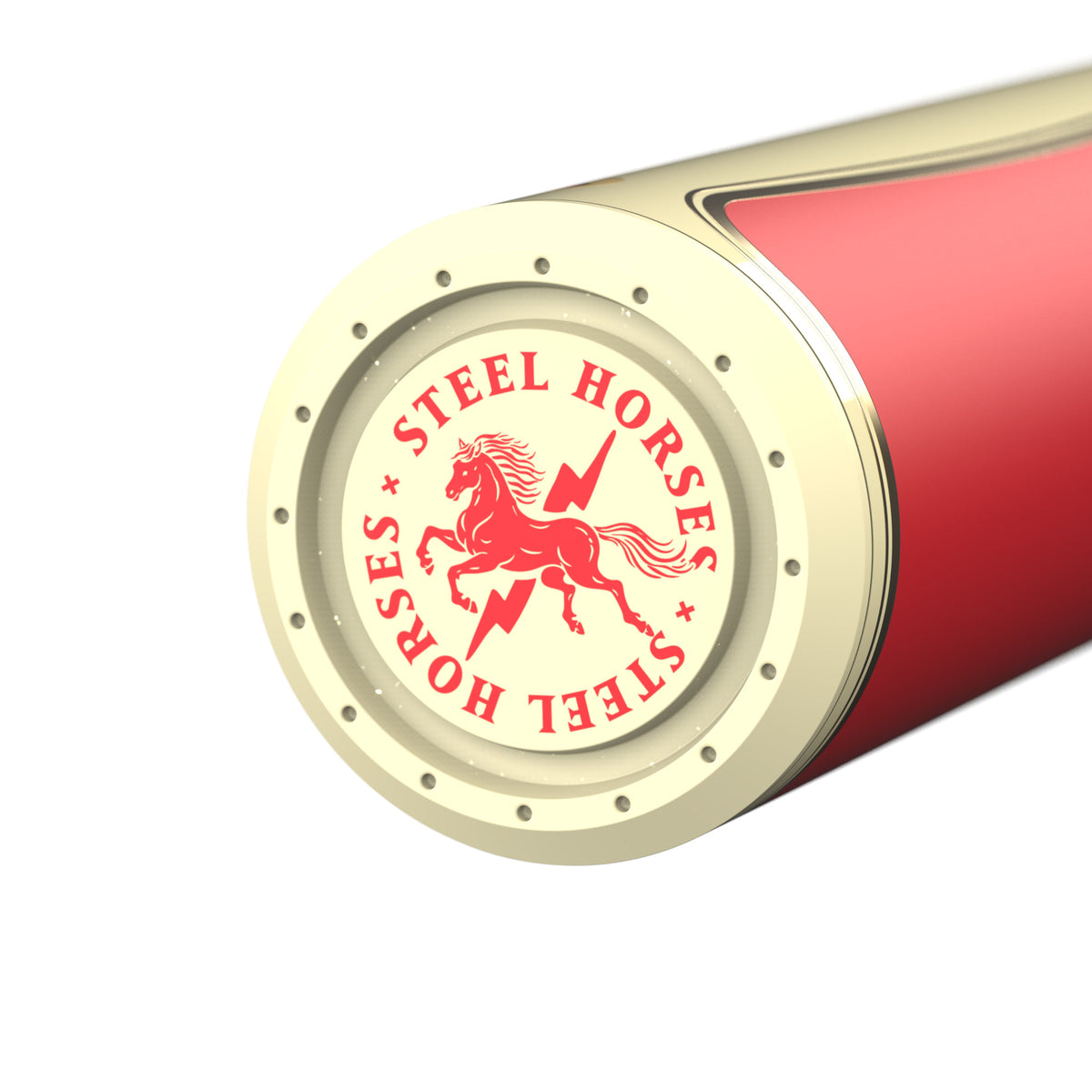 Combat Steel Horses Red Rider BBCOR Baseball Bat (-3)