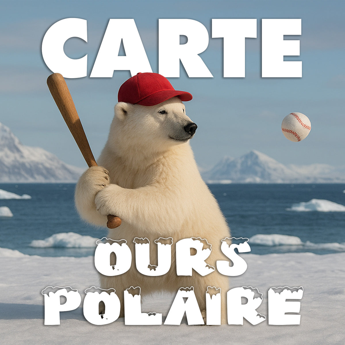 Polar Bear Card