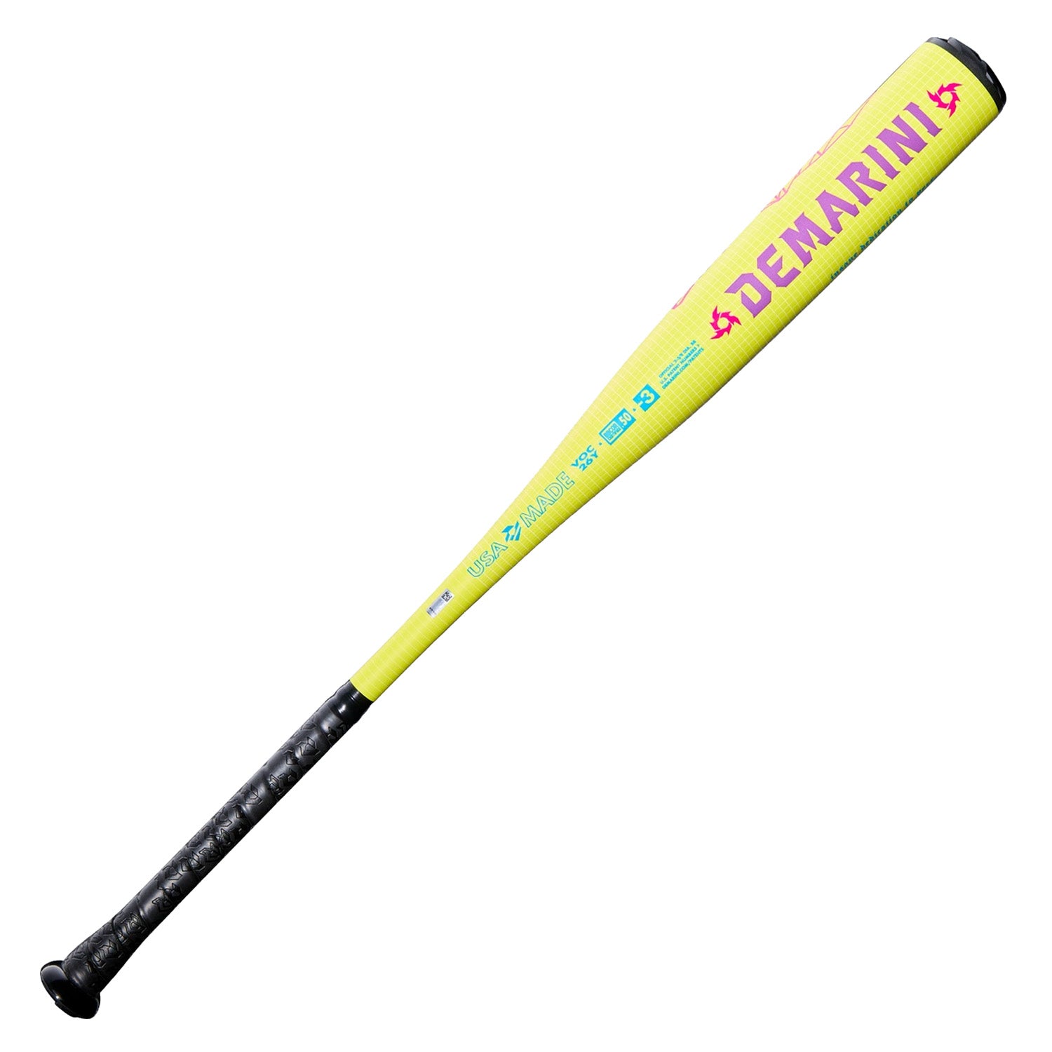 Bâton de Baseball Demarini VooDoo ONE v2 2026 (-3) BBCOR