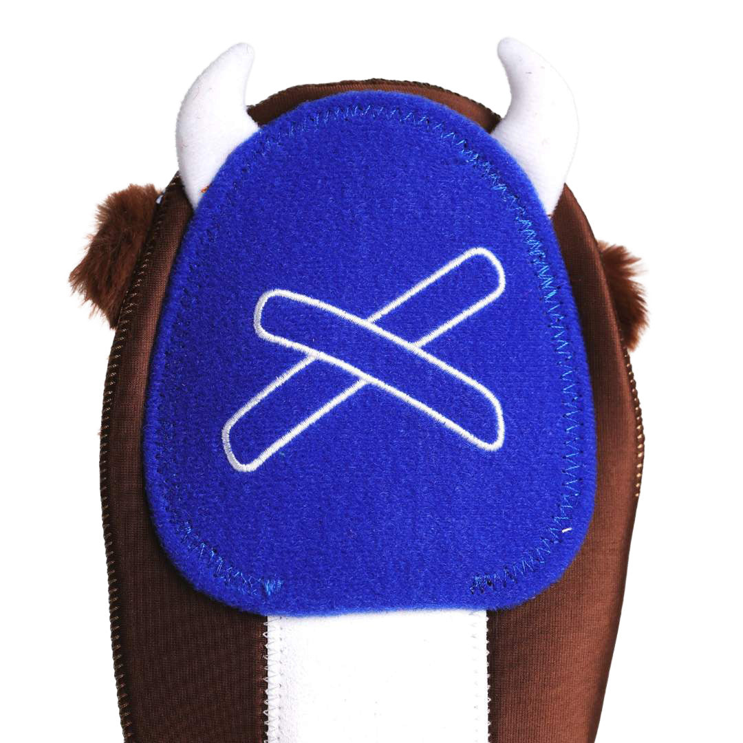 Mitaine de glissade Absolutely Ridiculous Durham Bulls Wool E. Bull