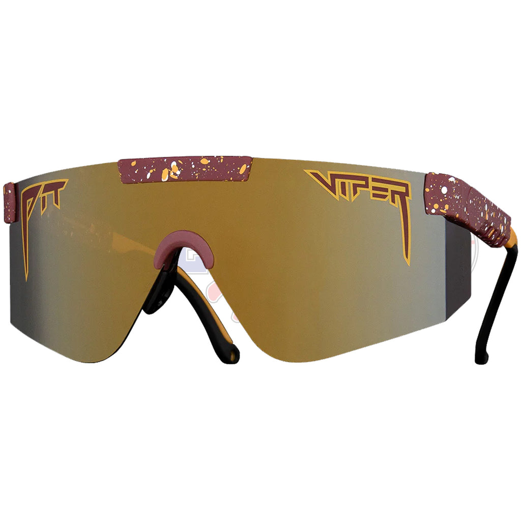 The 2000's The Burgundy Polarized Sunglasses
