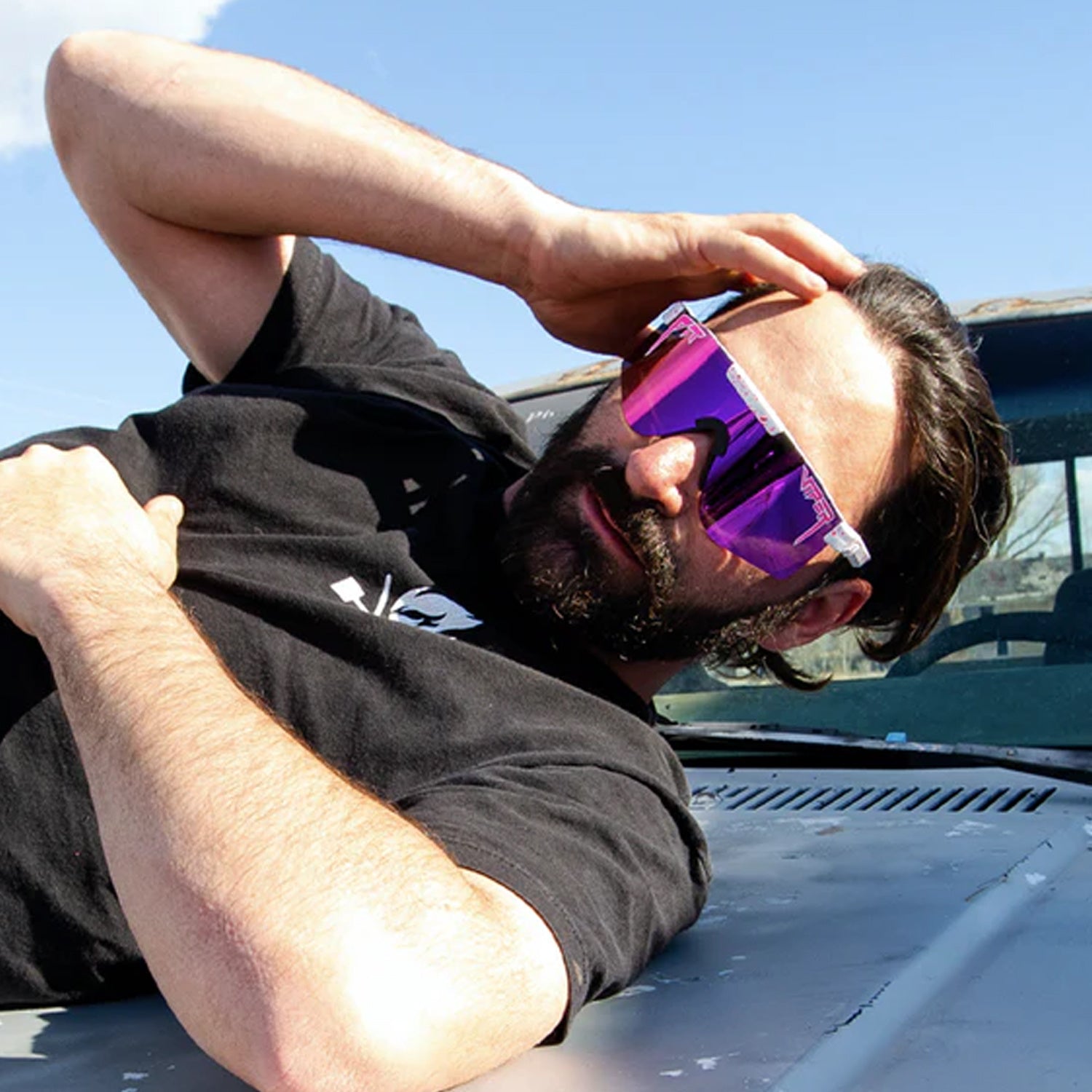 The LA Brights Original Wide Polarized Sunglasses