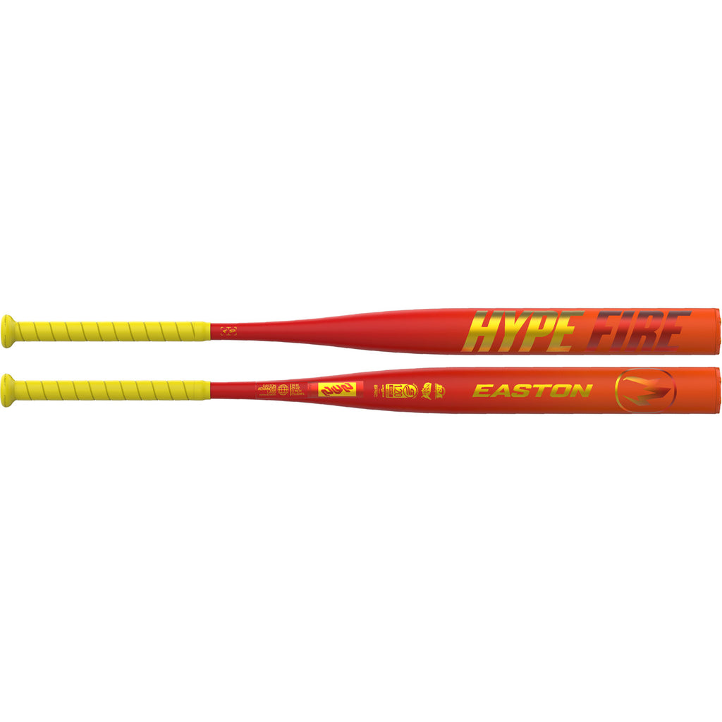 Bâton de slowpitch 2026 Easton Hype Fire 1-pièce 13" USSSA Loaded