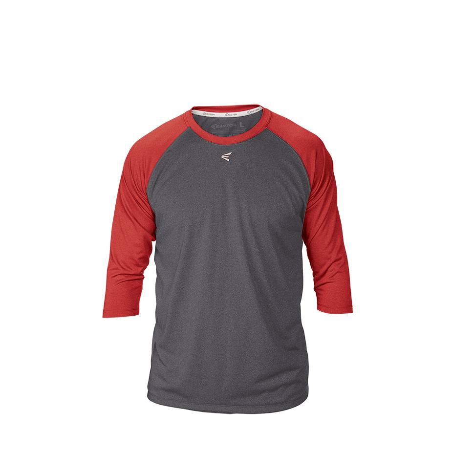 3/4 Sleeve Raglan Youth Crew Neck Shirt