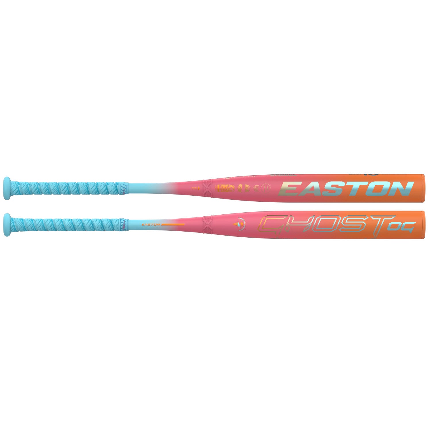 Bâton de Fastpitch Easton Ghost OG Rainbow Sherbet (-10)