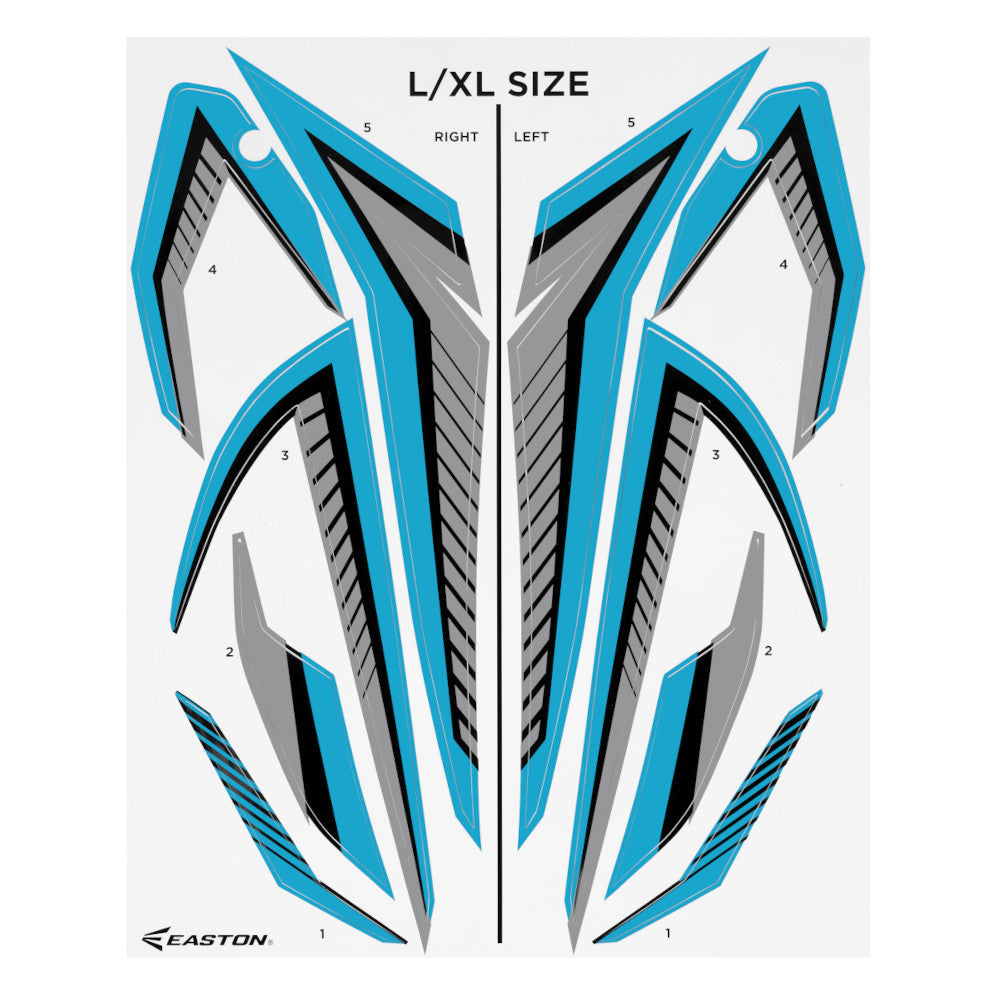 Hellcat Slo-Pitch Helmet Decal Kits