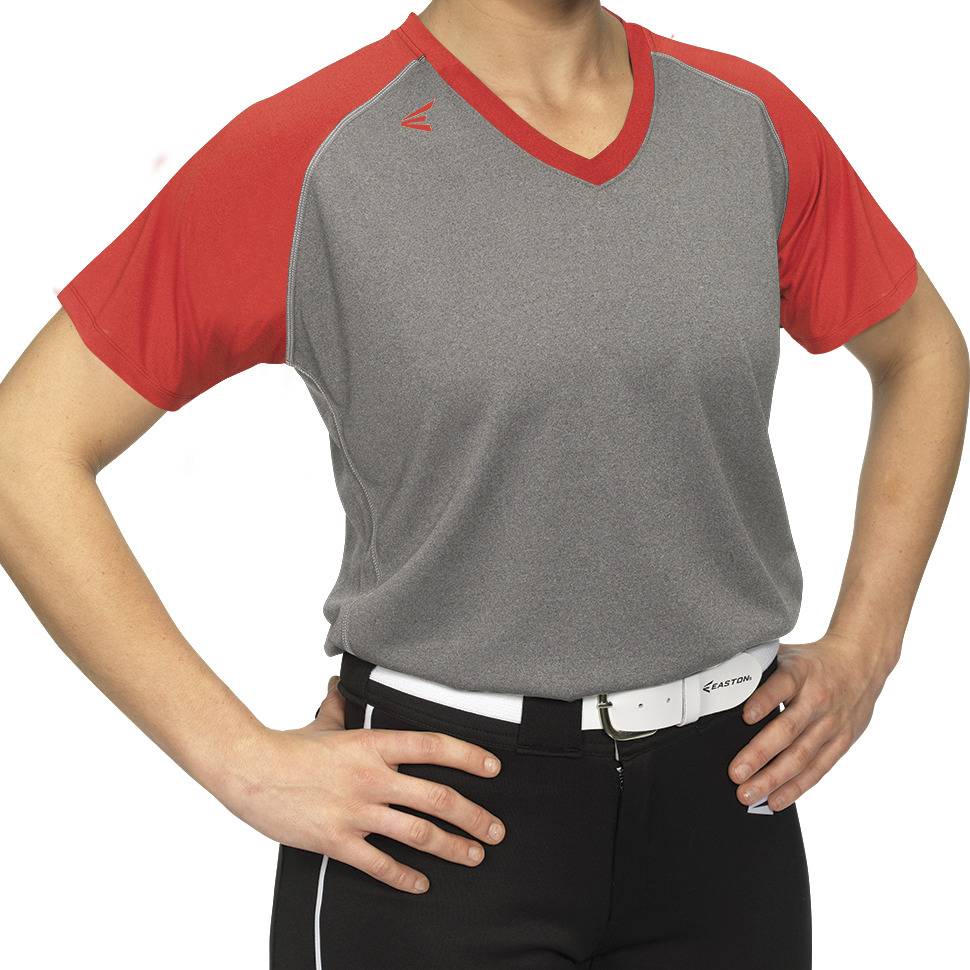 T-shirt V-Neck Raglan pour Femme 