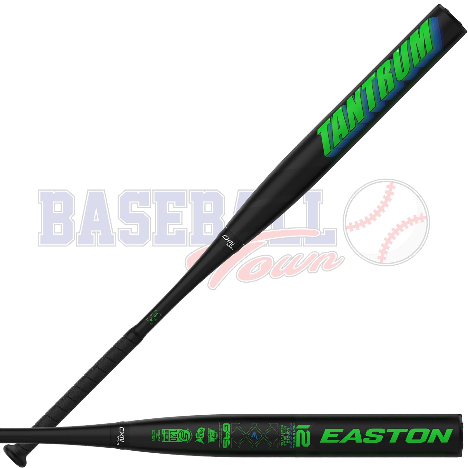 Bâton de Slowpitch Tantrum USSSA Baril 12" Loaded