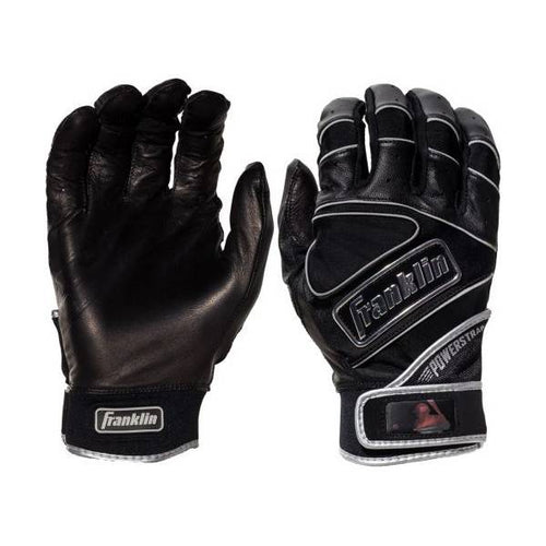 The PowerStrap Chrome Adult Batting Gloves