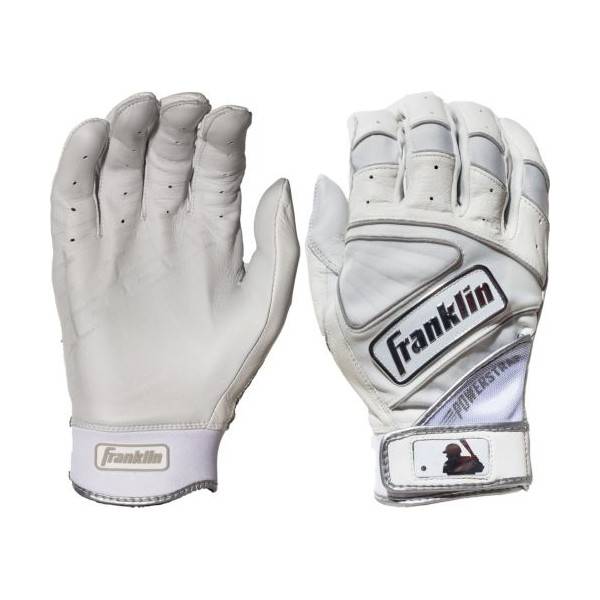 The PowerStrap Chrome Adult Batting Gloves