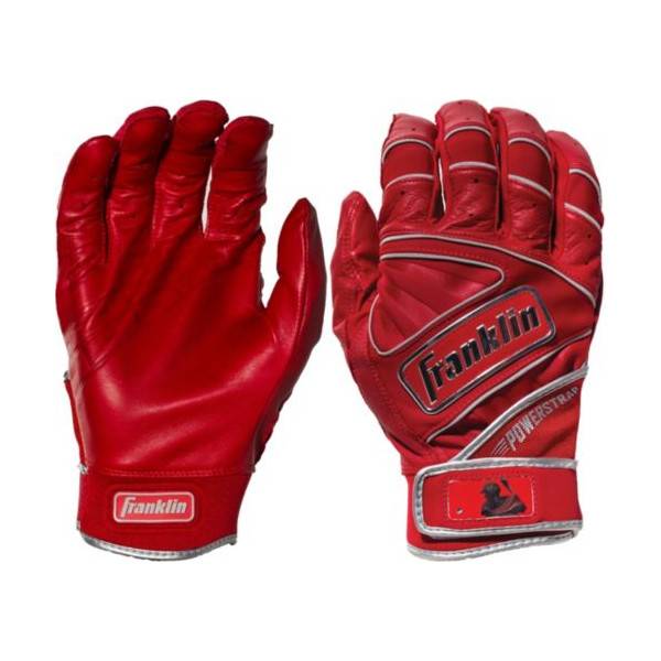 The PowerStrap Chrome Adult Batting Gloves