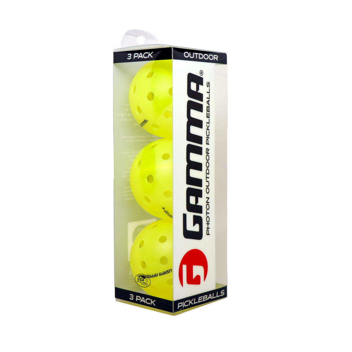 Photon Outdoor Pickleballs (3 pk)