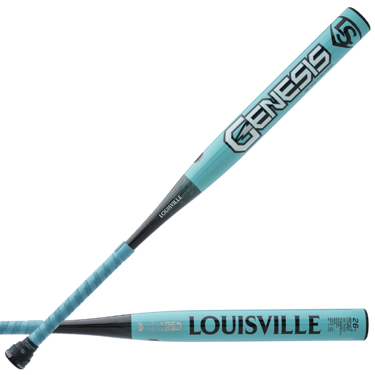 Bâton de Slowpitch Genesis Griffey Glow 2025 1-Pièce USSSA Endload