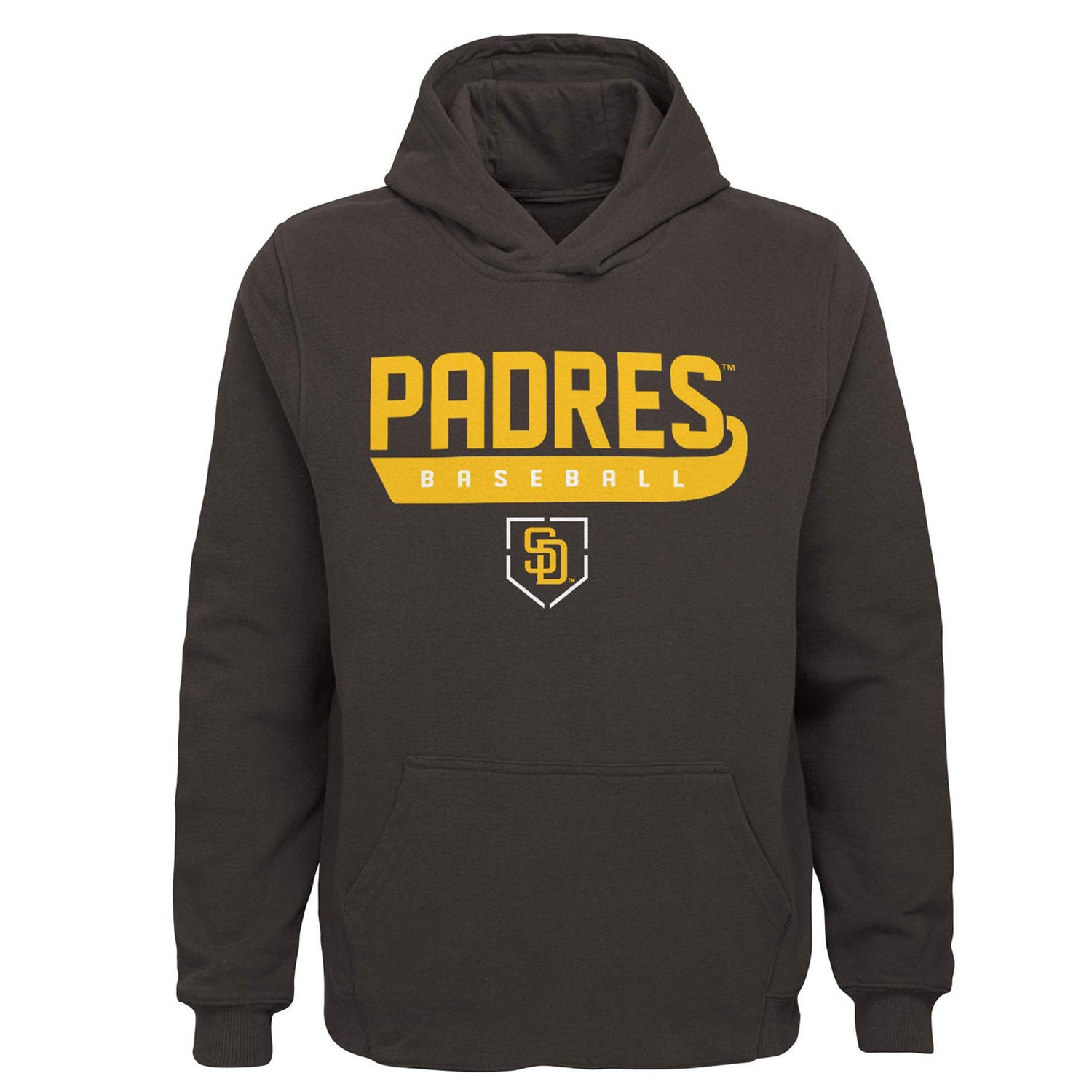 San Diego Padres Target Base Hood Youth Hoodie