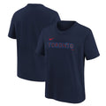 T-Shirt Nike pour Enfant MLB City Connect Wordmark des Blue Jays de Toronto