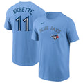 T-Shirt pour Bébé Bo Bichette Alt. des Blue Jays de Toronto
