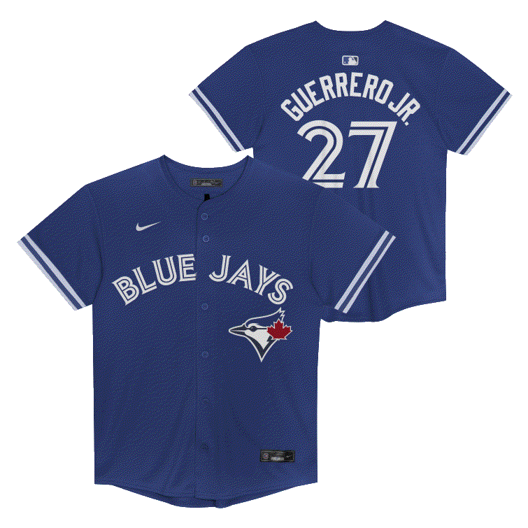 Nike Toronto Blue Jays Guerrero Jr. Alt. 2 Game Youth Jersey