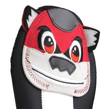 Absolutely Ridiculous Richmond Flying Squirrels Nutzy Sliding Mitt