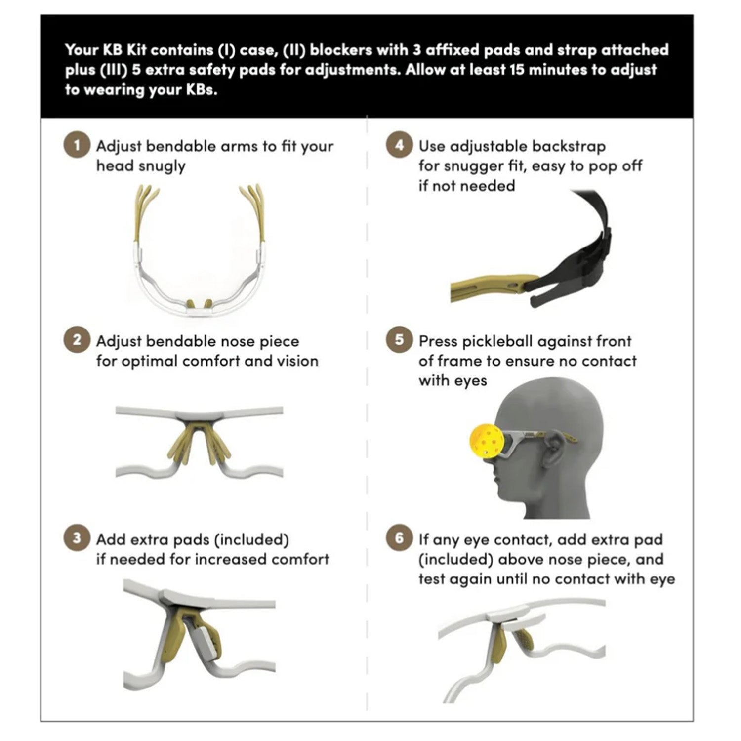 Lensless Protective Glasses