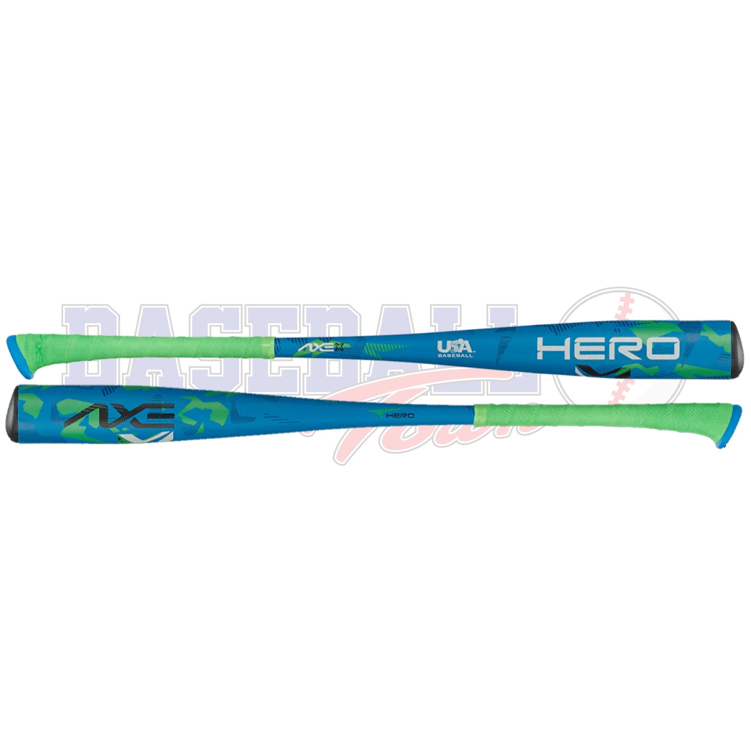 Hero (-12) USA 1-Piece 2 1/2" Barrel Alloy Baseball Bat