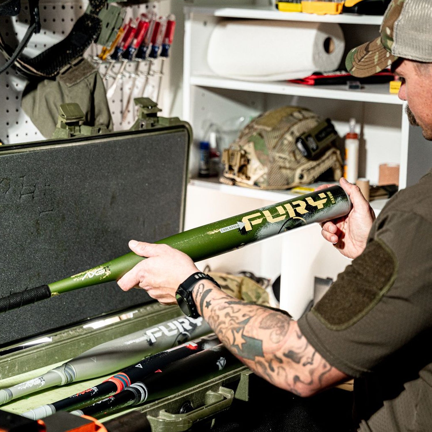 Bâton de Slowpitch 2026 Fury 1-Pièce USSSA Flared Handle Endload