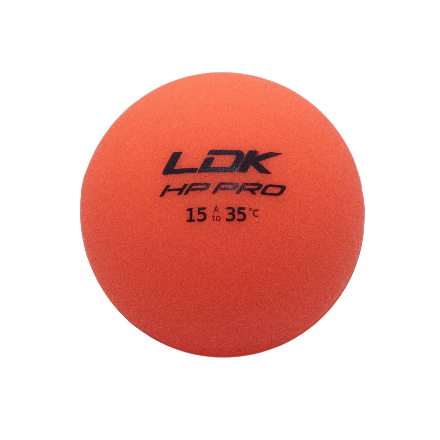 Balle de Dek Hockey Orange HPPRO 