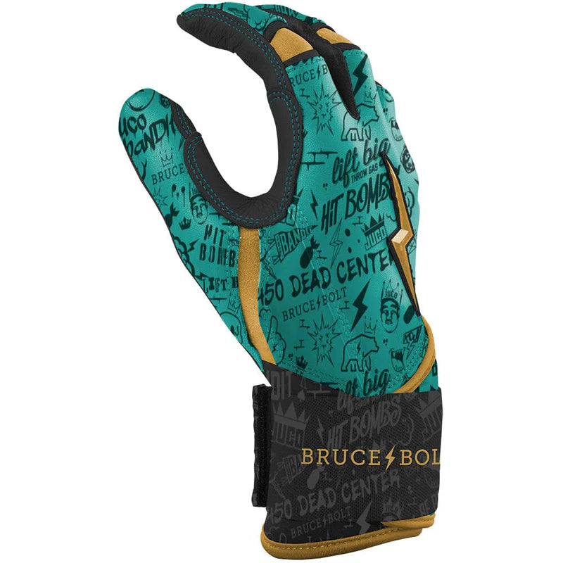 Bruce Bolt Creator Series Long Cuff Adult Batting Gloves