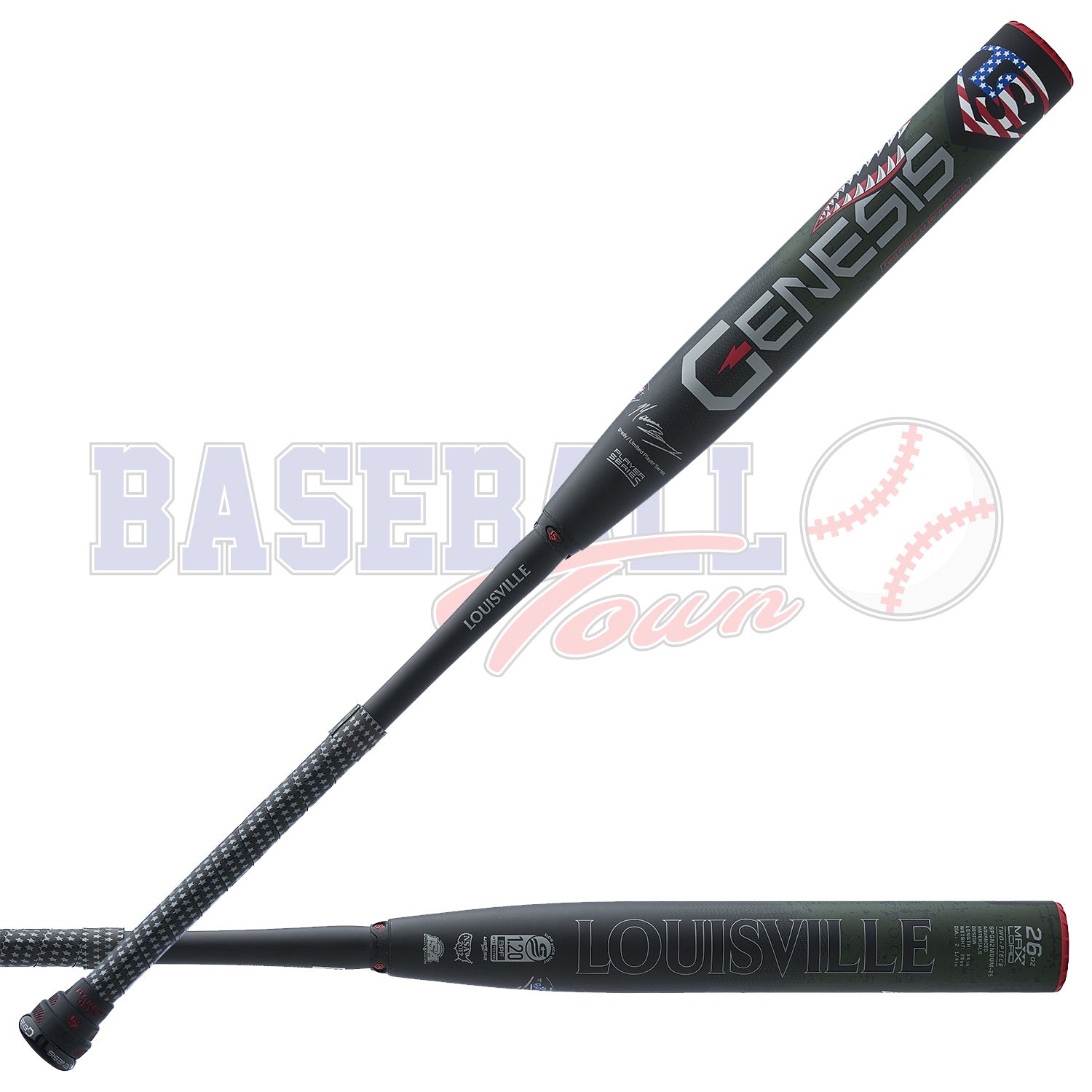 Bâton 2025 Genesis Matt Brady 2.0 USSSA Baril 12" Maxload