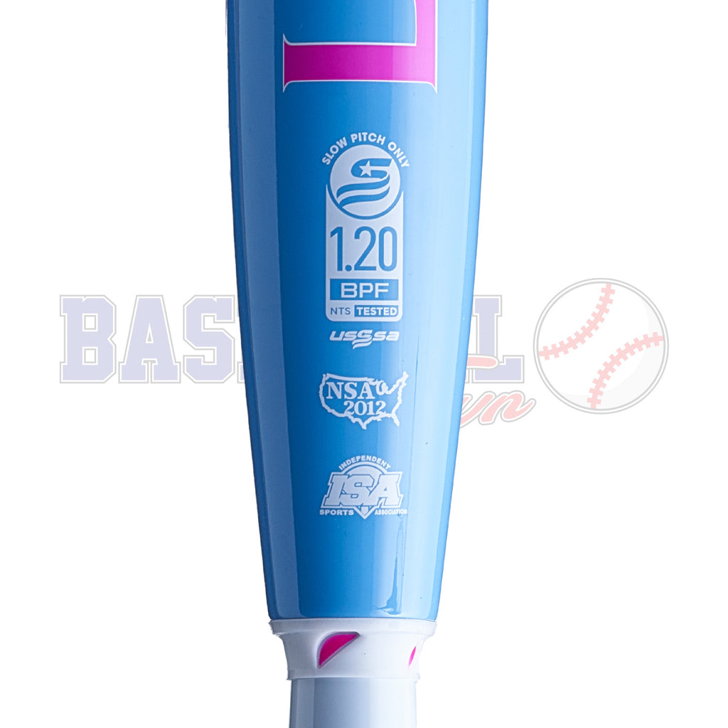 Bâton de Slowpitch Genesis Bubble Gum 2-Pièce Powerload Baril 13" USSSA