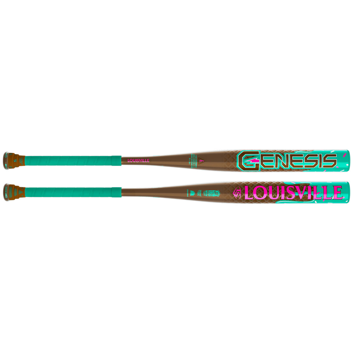 Louisville Slugger 2026 Genesis Ice Cream 1-Piece 13" Barrel Endload USSSA Slowpitch Bat