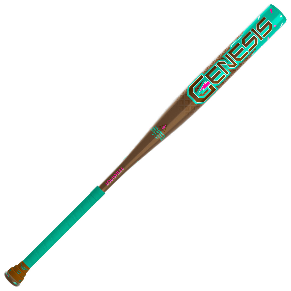 Louisville Slugger 2026 Genesis Ice Cream 1-Piece 13" Barrel Endload USSSA Slowpitch Bat