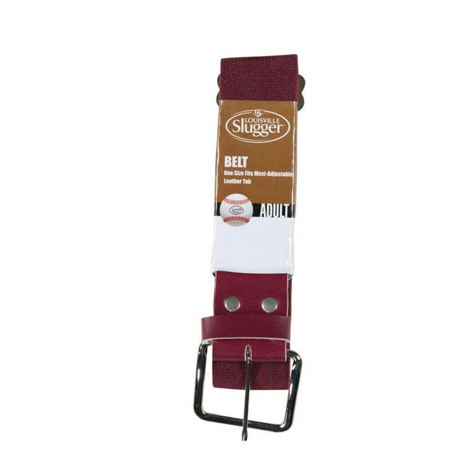 Slugger Elastic Belt w/ Leather Tab